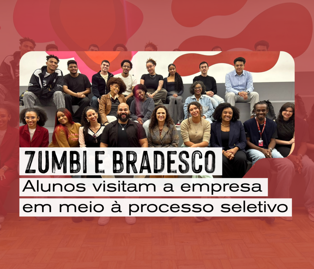Alunos da Zumbi visitam matriz do Banco Bradesco