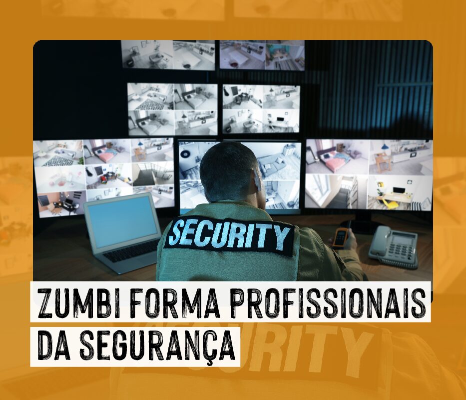 Zumbi forma profissionais da segurança