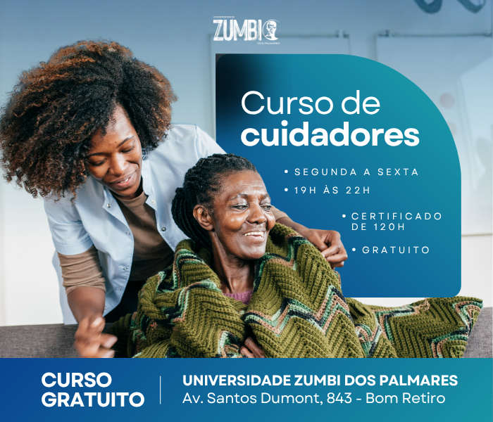 Curso gratuito: Inscrições abertas do curso de cuidadores de idosos