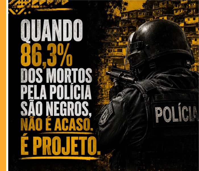 Relatório revela o avanço da letalidade policial contra a população negra no Brasil