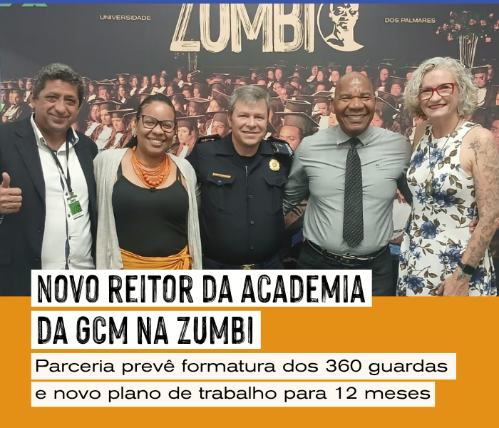 Zumbi e Academia da GCM avançam em parceria para formação de guardas