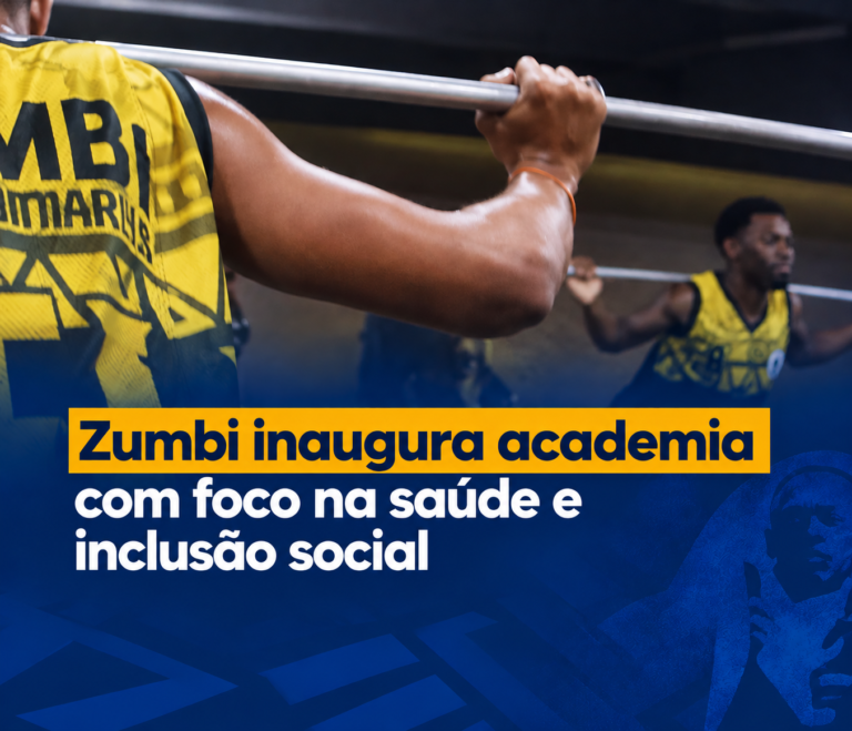 Zumbi inaugura academia com foco na saúde e inclusão social